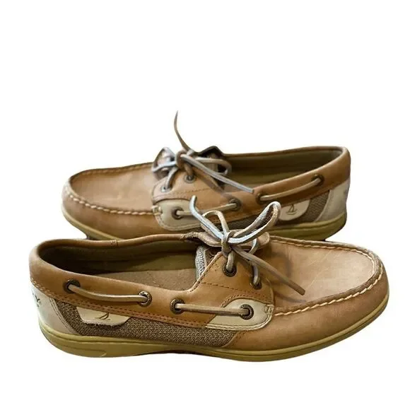 NWOT Sperry Boat Shoes Size 6.5 Tan - Picture 5 of 7